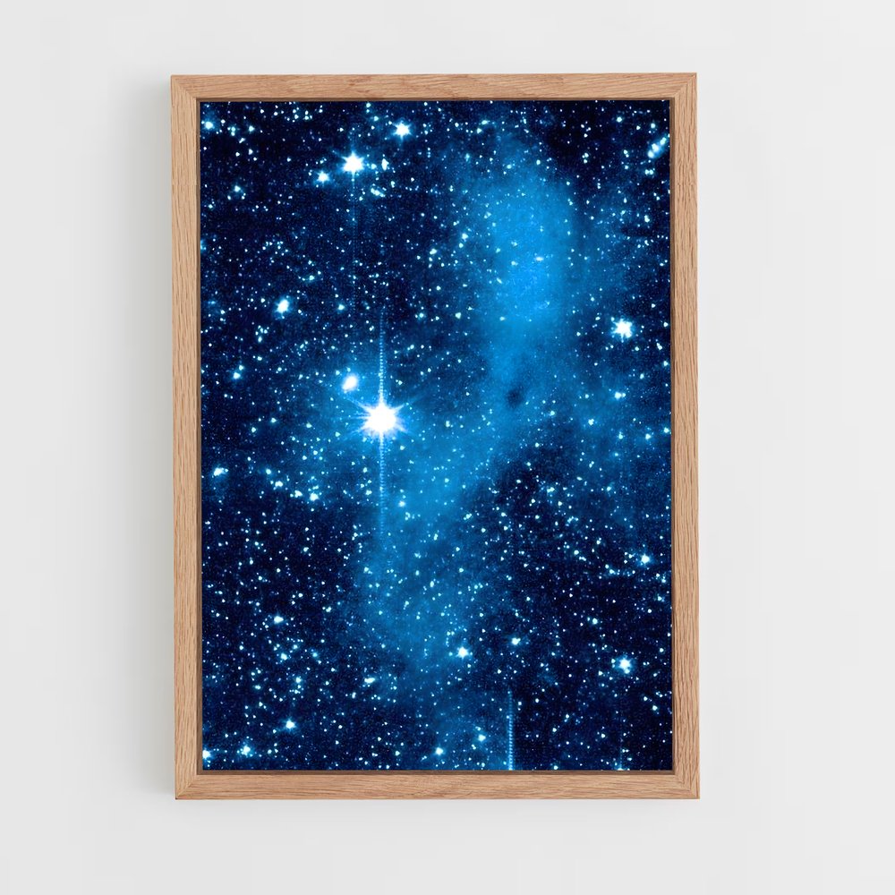 Poster Nébuleuse Pleiades – affiche Étoiles (vue 4)